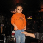 Mikey working the bar!
