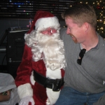 Santa and Glen!