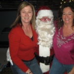 Santa, Linda and Paula