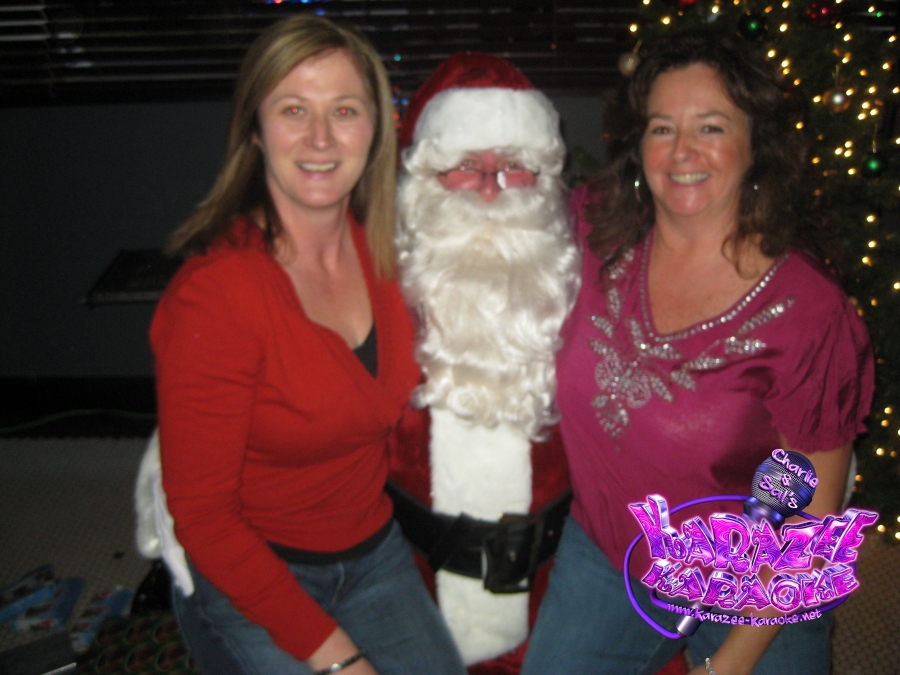 Santa, Linda and Paula