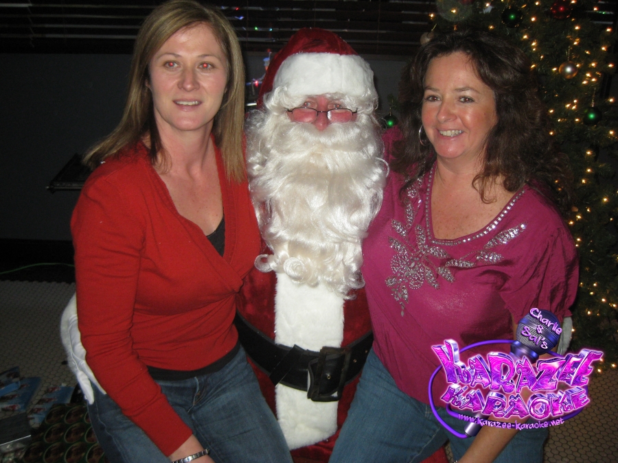 Santa, Linda and Paula