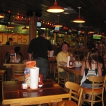 Sal working the "crowd"