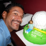 Rob and his Richard Pryor cake