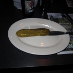 Tommys first pickle