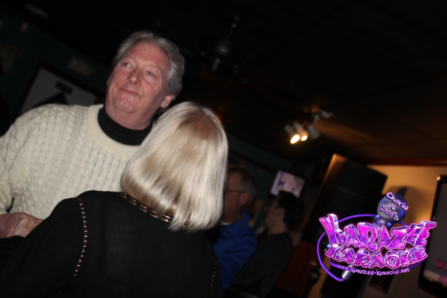 Silver fox cutting a rug!