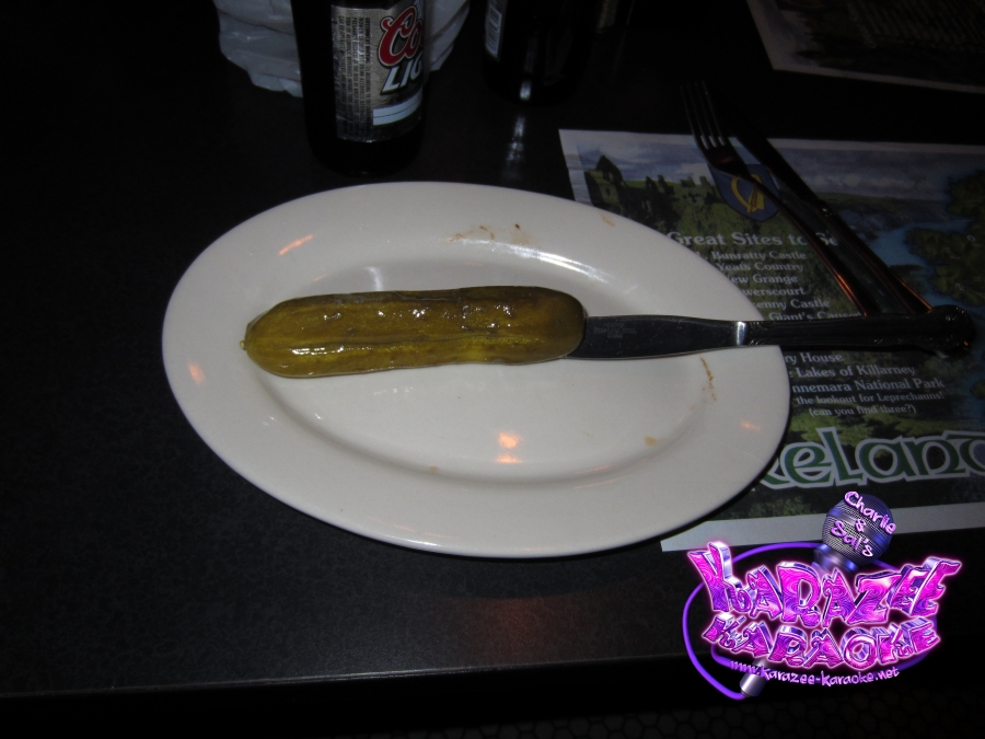 Tommys first pickle