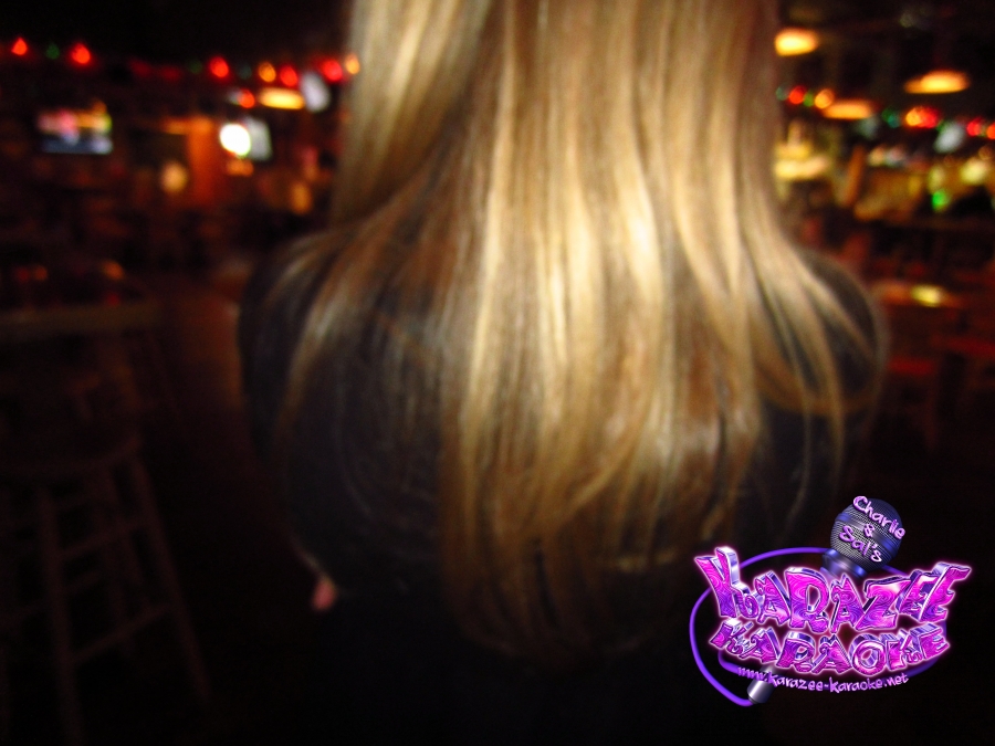 Who hasn't seen the back of Melissa's head?
