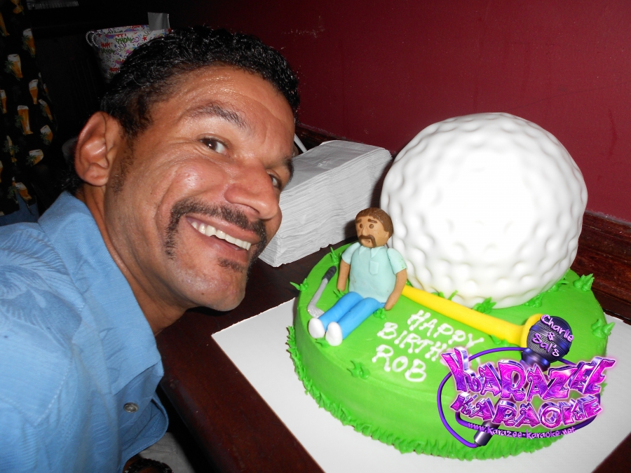 Rob and his Richard Pryor cake